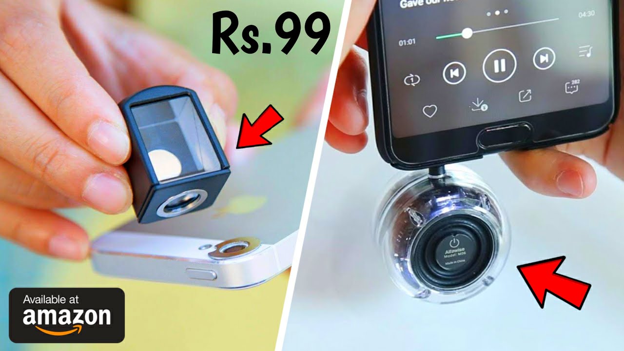 10 COOLEST GADGETS AVAILABLE ON AMAZON | Cool Gadgets Under Rs99, Rs500 And 5k