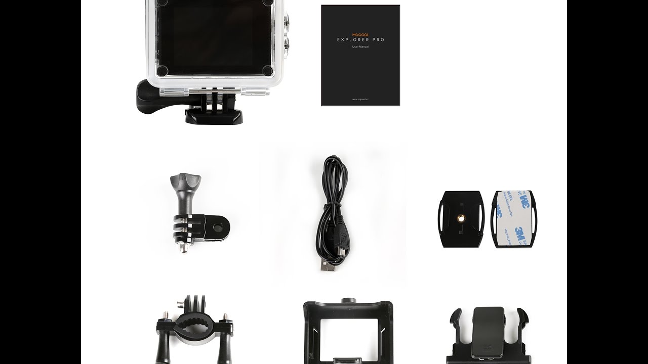 How to use all sorts of accessories of your action camera?