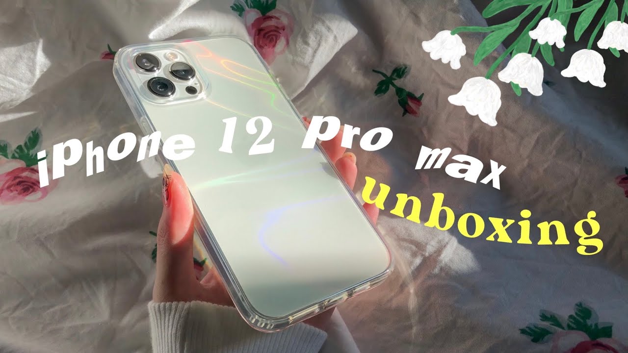 unboxing????iphone 12 pro max + cute accessories????????