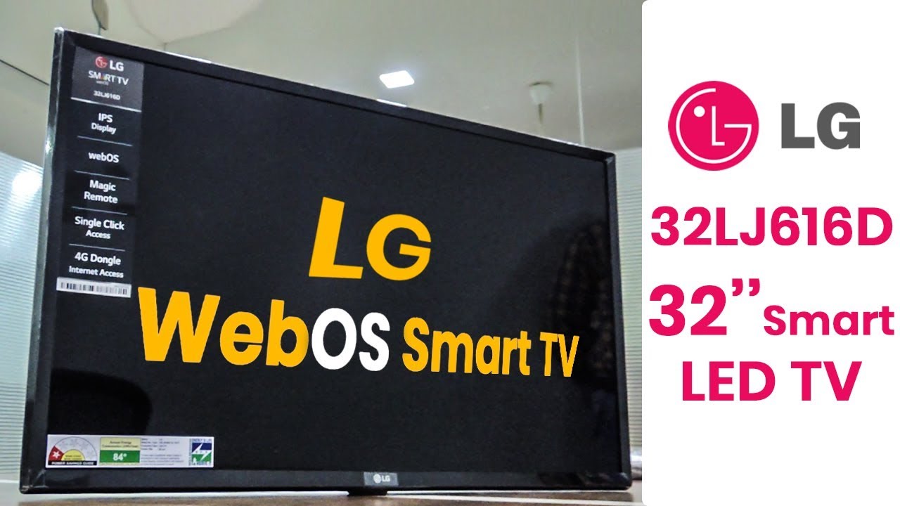 LG 32LJ616D 32 inch Smart TV Review | webOS & Magic Remote Control ????